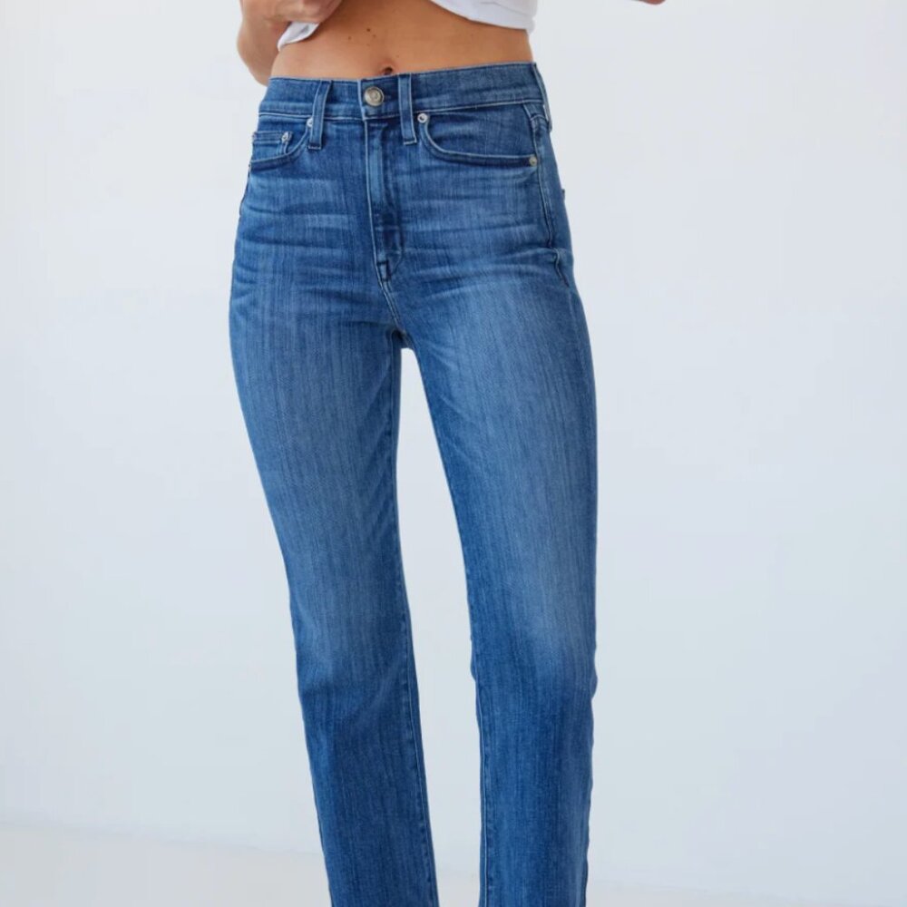 AYR Jeans - The Pop - Bomba - Size 27 - Straight Leg Cropped Ankle Jeans